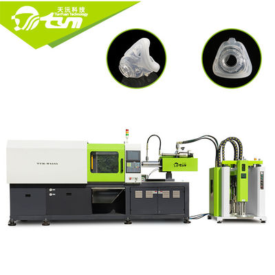 هيدروليكي منخفض الحجم سائل حقن السيليكون صب 700 كجم / سم 2